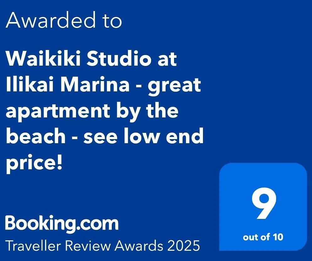 Waikiki Studio At Ilikai Marina - Great Apartment By The Beach 0*, هونولولو الولايات المتحدة الأمريكية